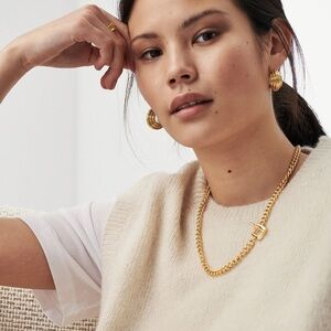 Missoma Lucy Williams T-Bar Chain Necklace